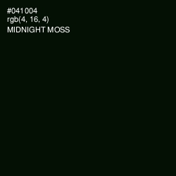 #041004 - Midnight Moss Color Image